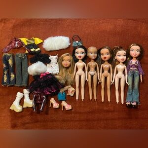 bratz doll & accessories lot